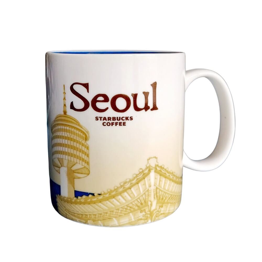 Starbucks Seoul Global Icon Collector Series Coffee Mug Cup Retired Collectible
